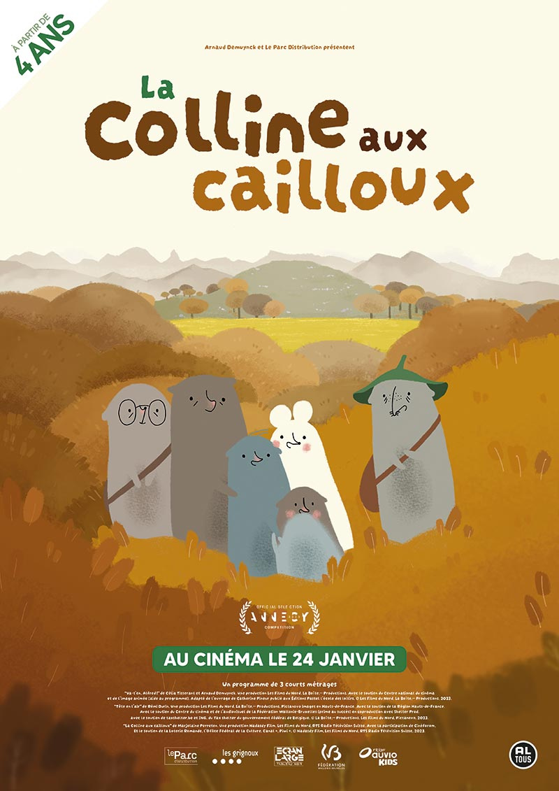 la colline aux cailloux affiche